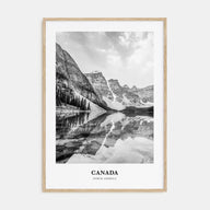 Canada Portrait B&W No 2 Poster
