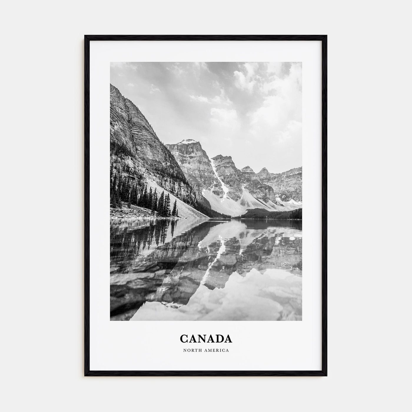 Canada Portrait B&W No 2 Poster