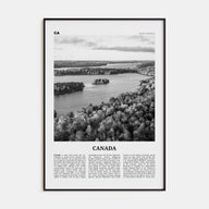 Canada Travel B&W No 2 Poster