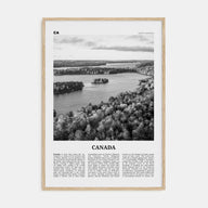 Canada Travel B&W No 2 Poster