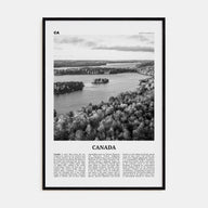 Canada Travel B&W No 2 Poster