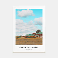 Canadian County Portrait Color Poster