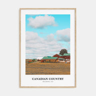 Canadian County Portrait Color Poster