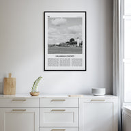 Canadian County Travel B&W Poster