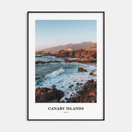 Canary Islands Portrait Color Poster