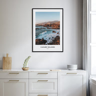 Canary Islands Portrait Color Poster