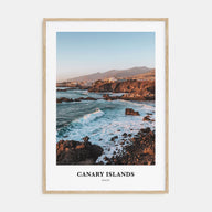Canary Islands Portrait Color Poster