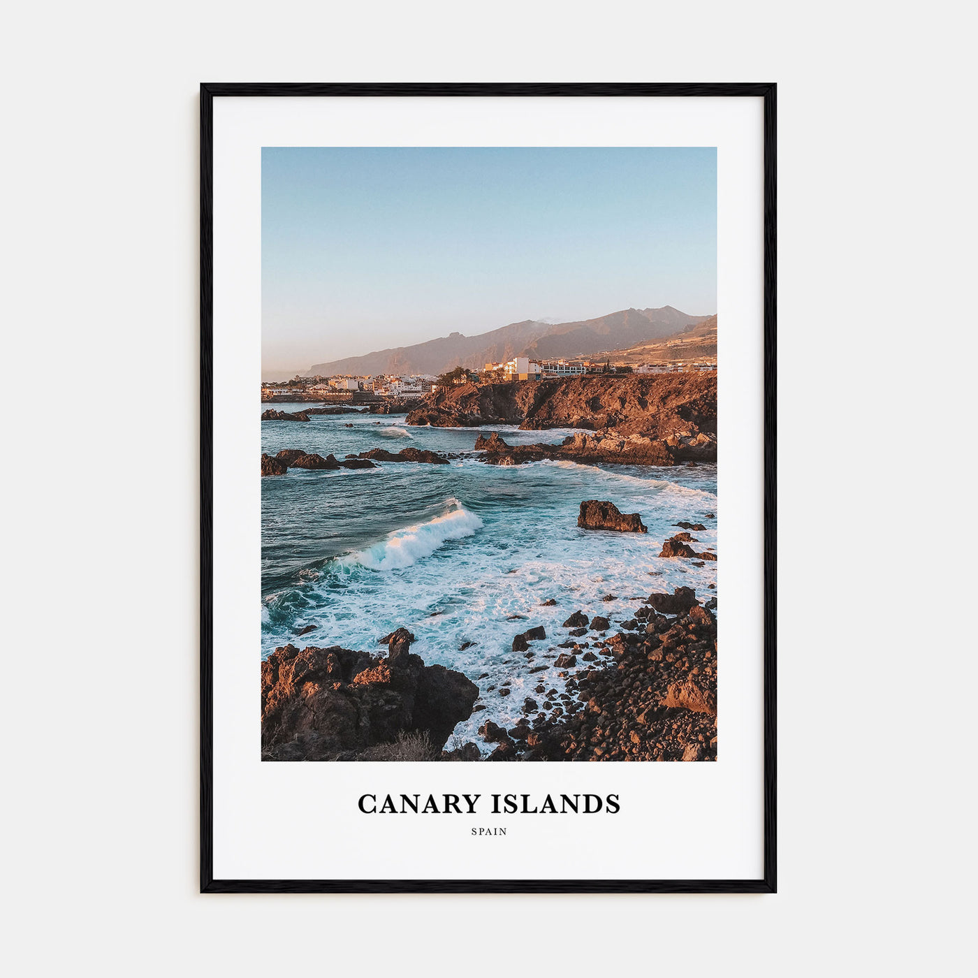 Canary Islands Portrait Color Poster