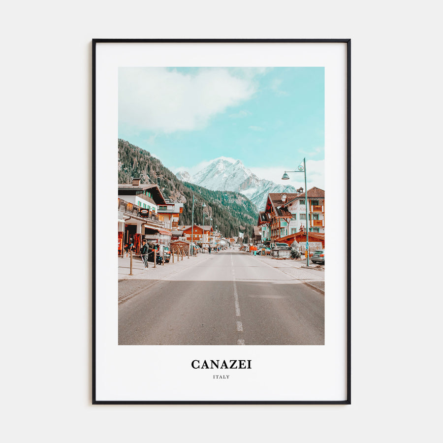 Canazei Portrait Color Poster