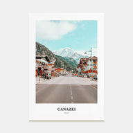 Canazei Portrait Color Poster