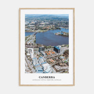 Canberra Portrait Color Poster