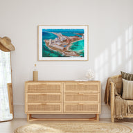 Cancún Landscape Color Poster