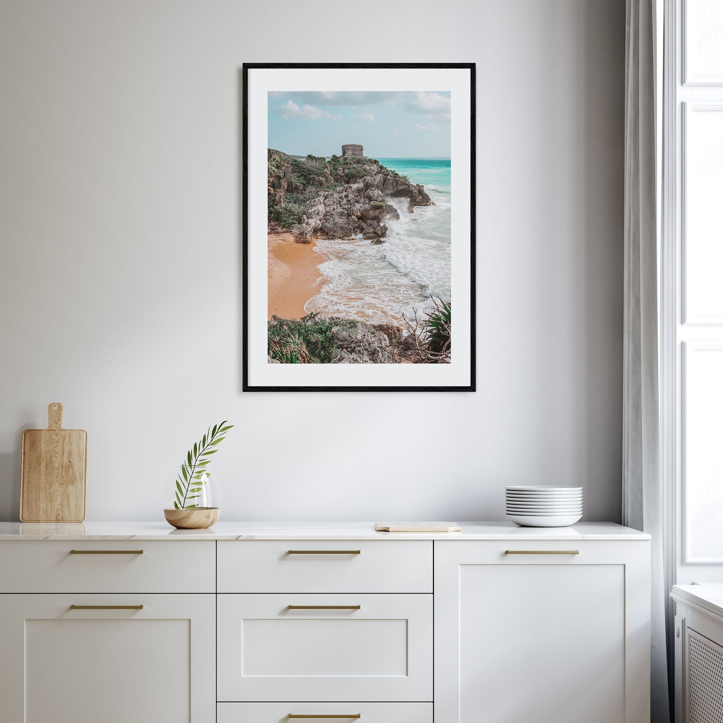 Cancún Photo Color No 2 Poster