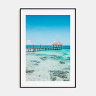 Cancún Photo Color No 3 Poster