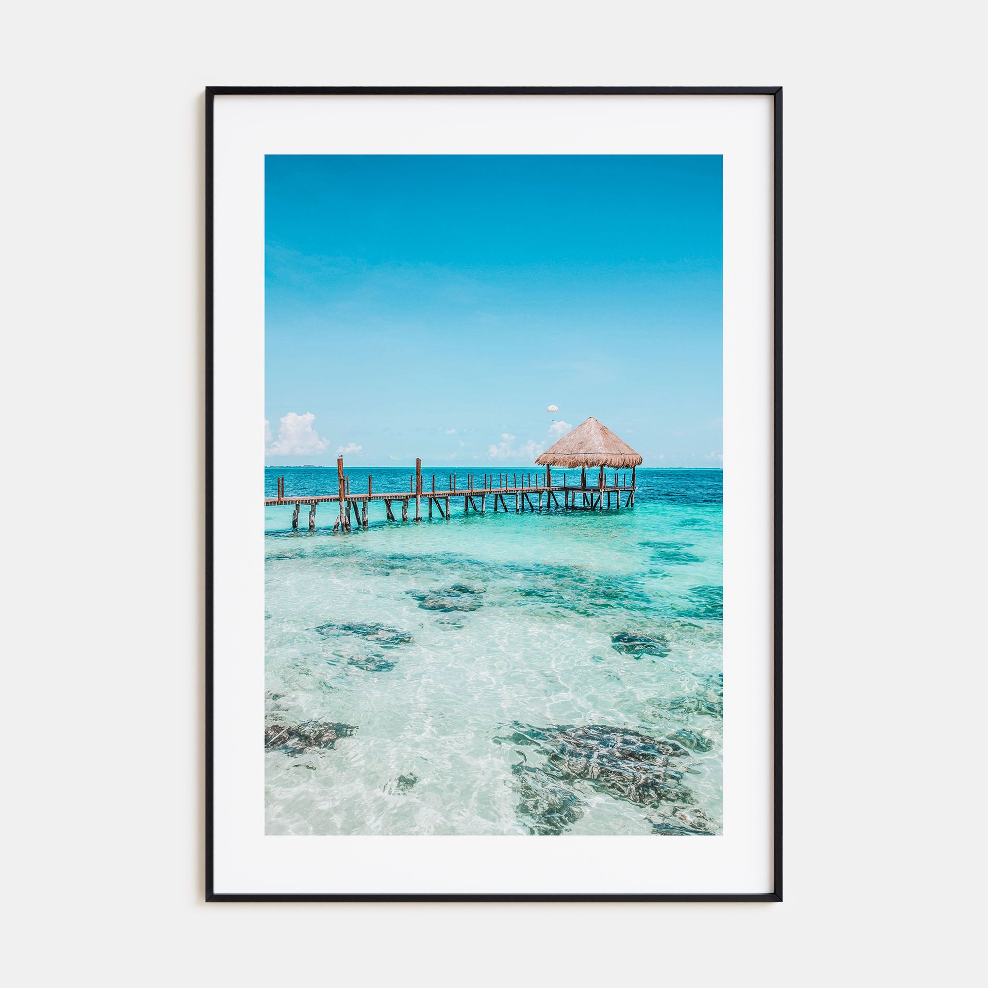 Cancún Photo Color No 3 Poster