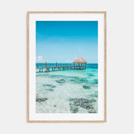 Cancún Photo Color No 3 Poster