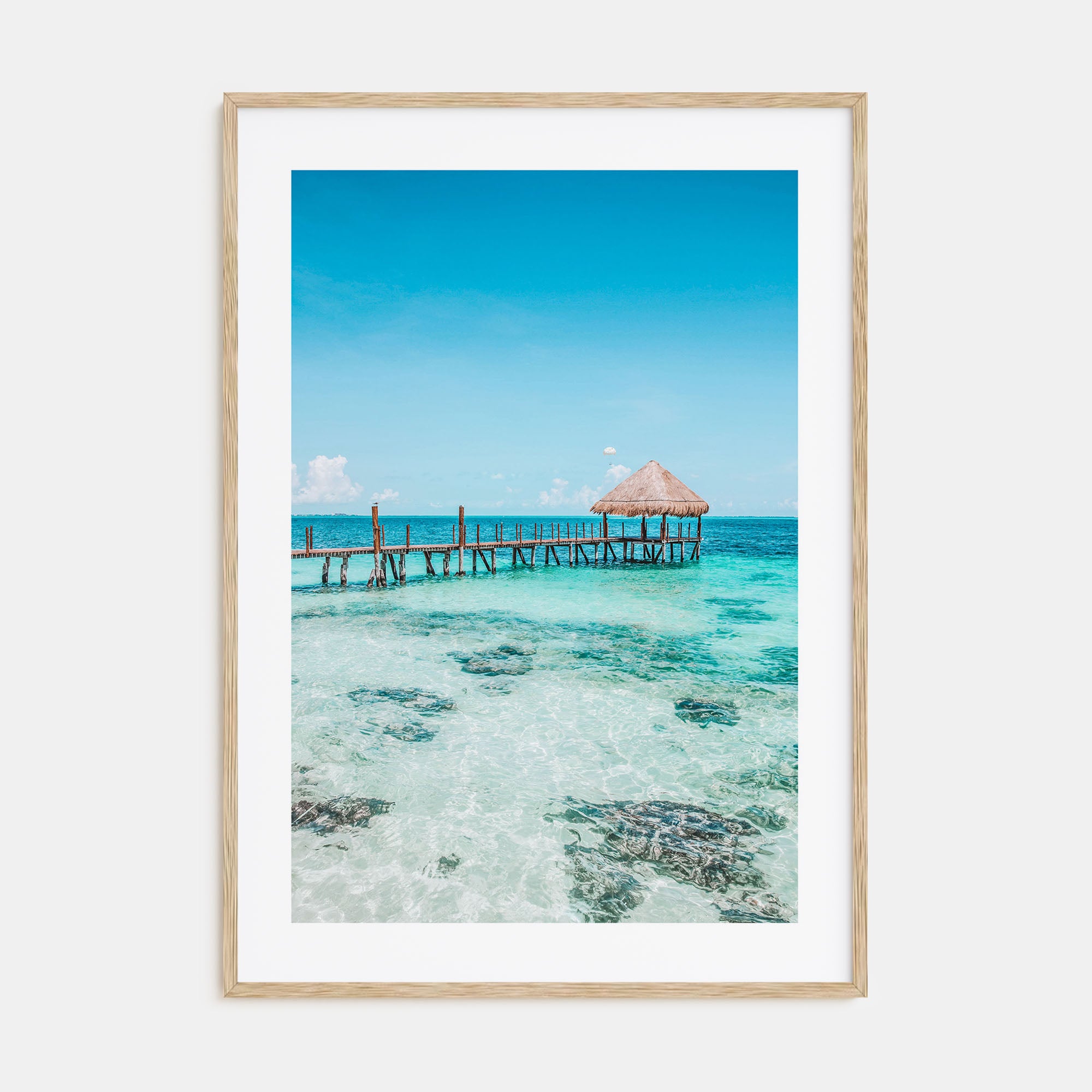 Cancún Photo Color No 3 Poster