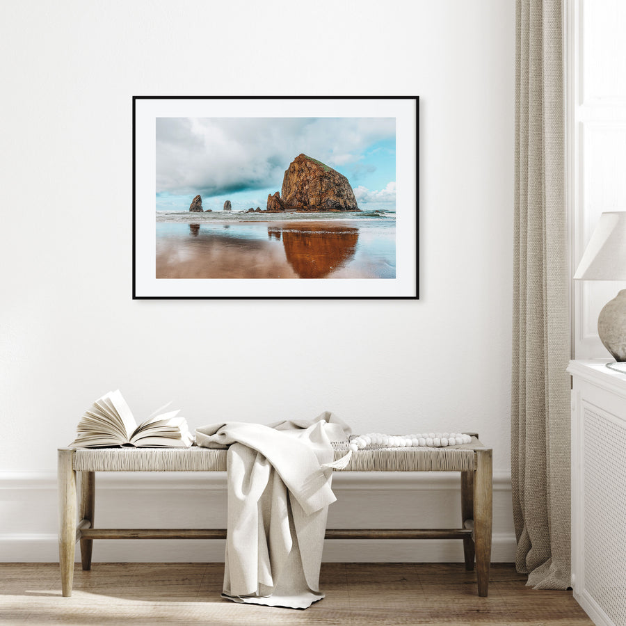 Cannon Beach Landscape Color Poster