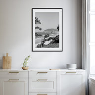Cannon Beach Photo B&W Poster