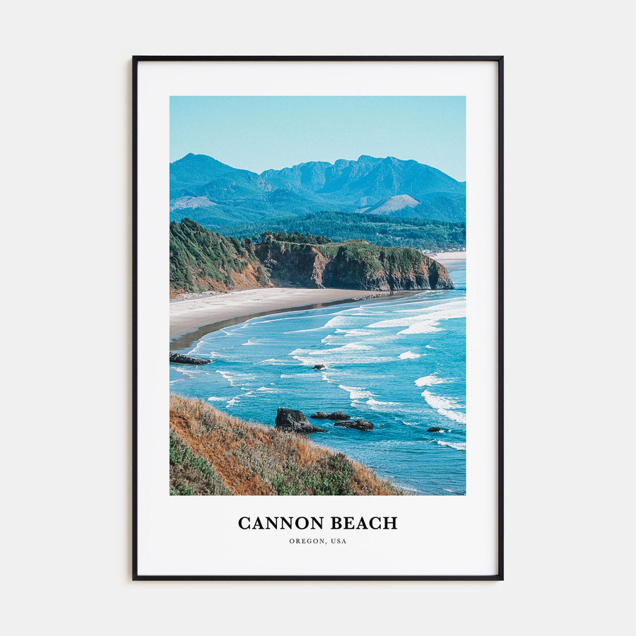 Cannon Beach Portrait Color Poster