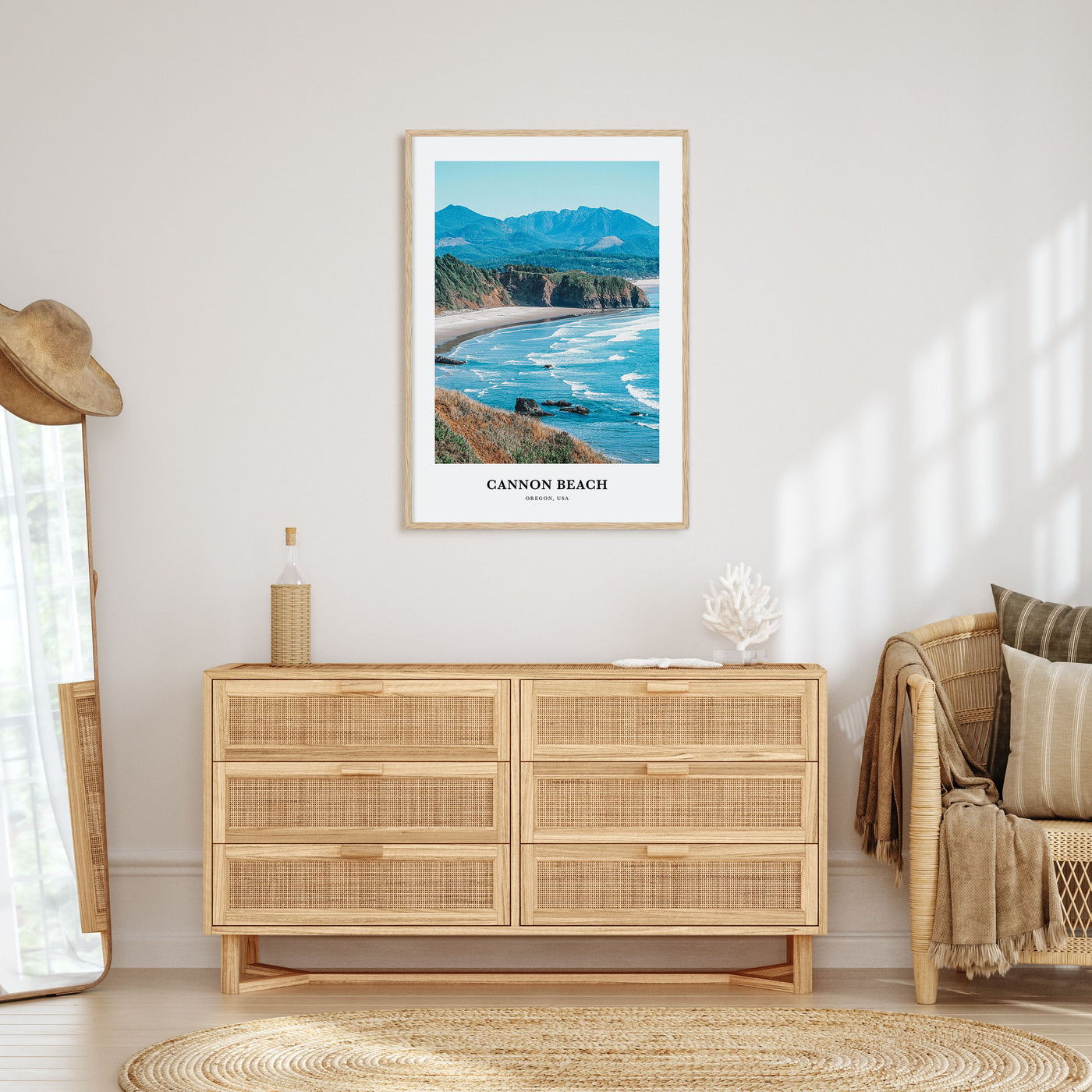 Cannon Beach Portrait Color Poster