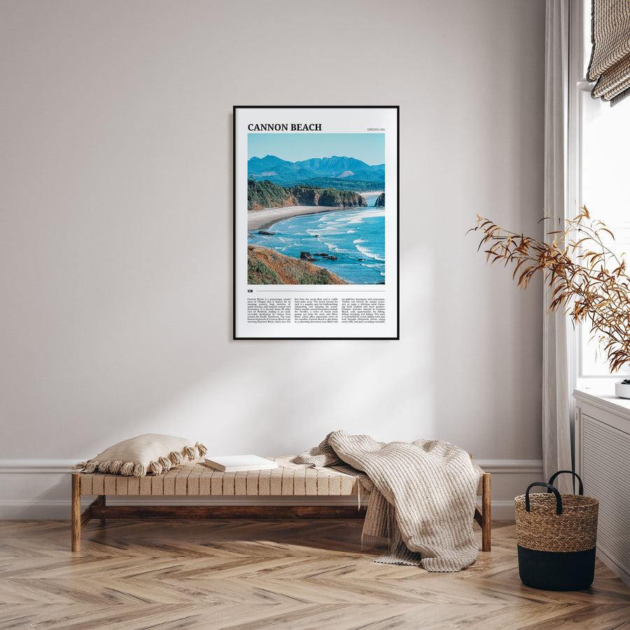Cannon Beach Travel Color Poster