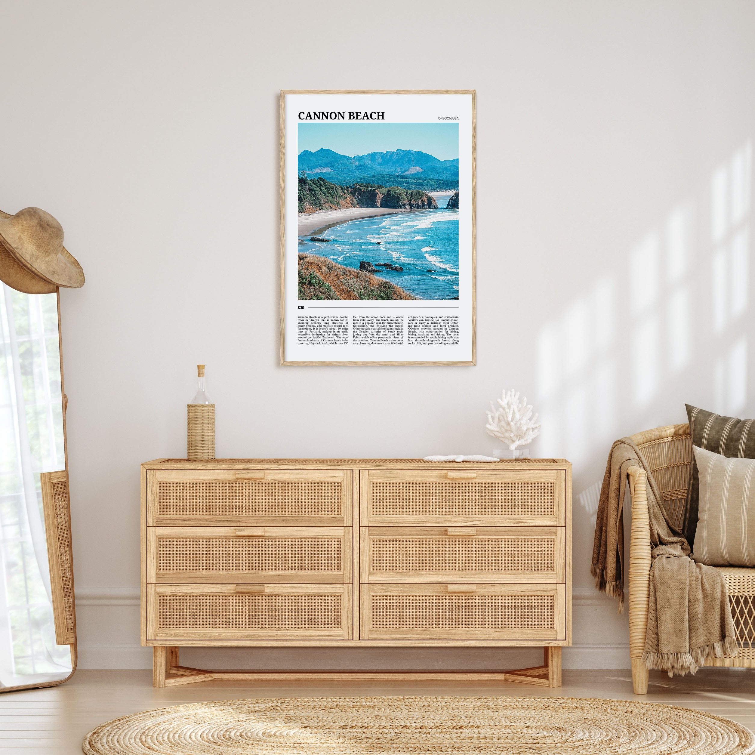 Cannon Beach Travel Color Poster