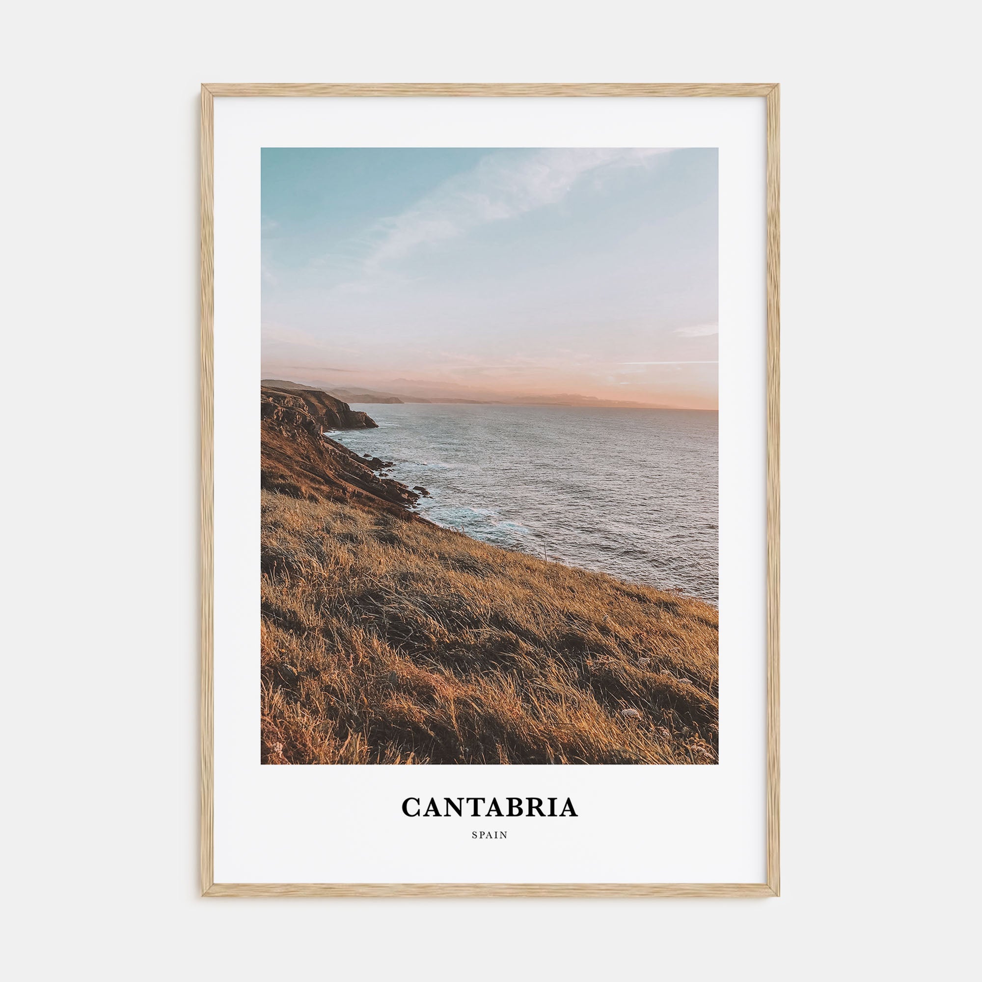 Cantabria Portrait Color Poster