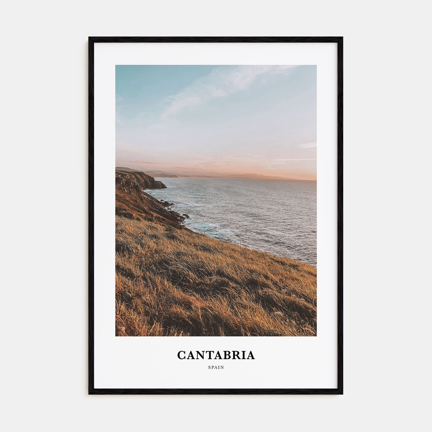 Cantabria Portrait Color Poster