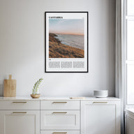 Cantabria Travel Color Poster