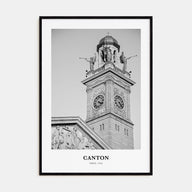 Canton Portrait B&W Poster