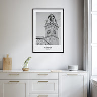 Canton Portrait B&W Poster