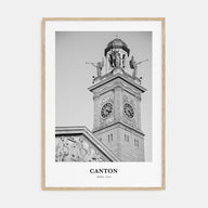 Canton Portrait B&W Poster