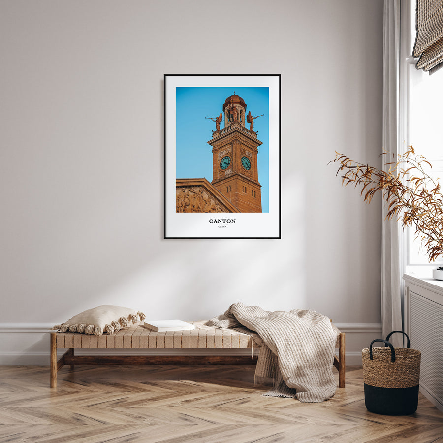 Canton Portrait Color Poster