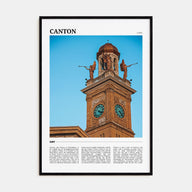 Canton Travel Color Poster