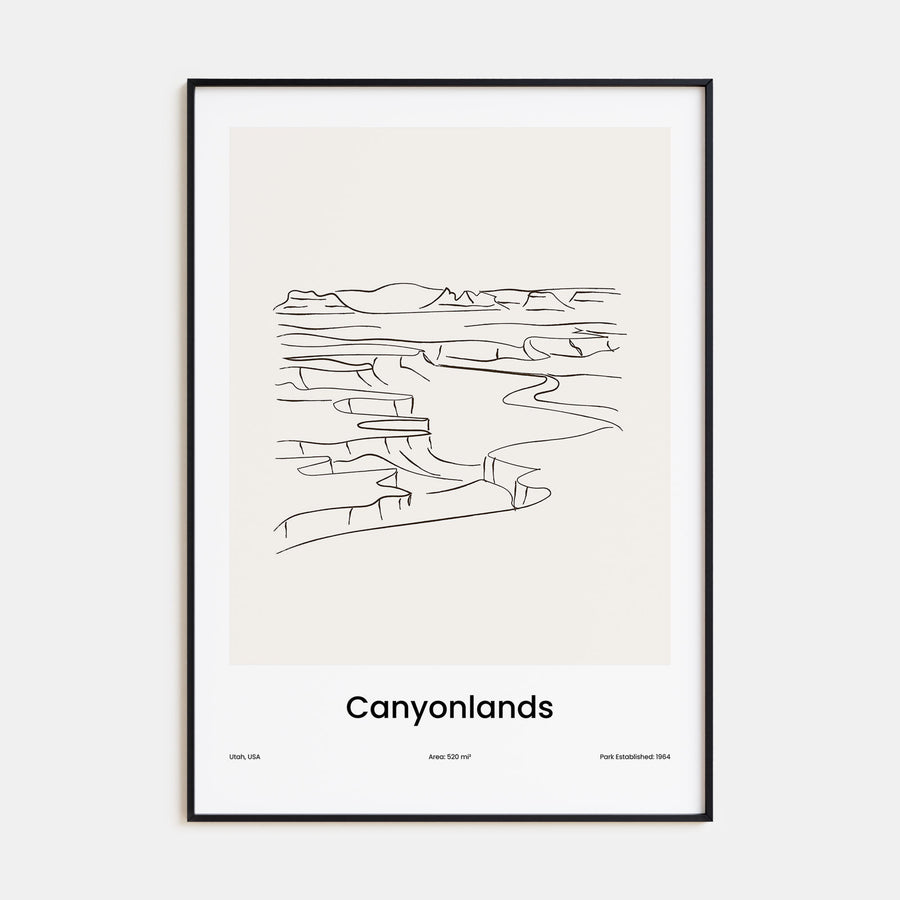 Canyonlands National Park Drawn Poster