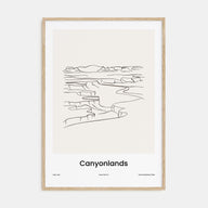 Canyonlands National Park Drawn Poster
