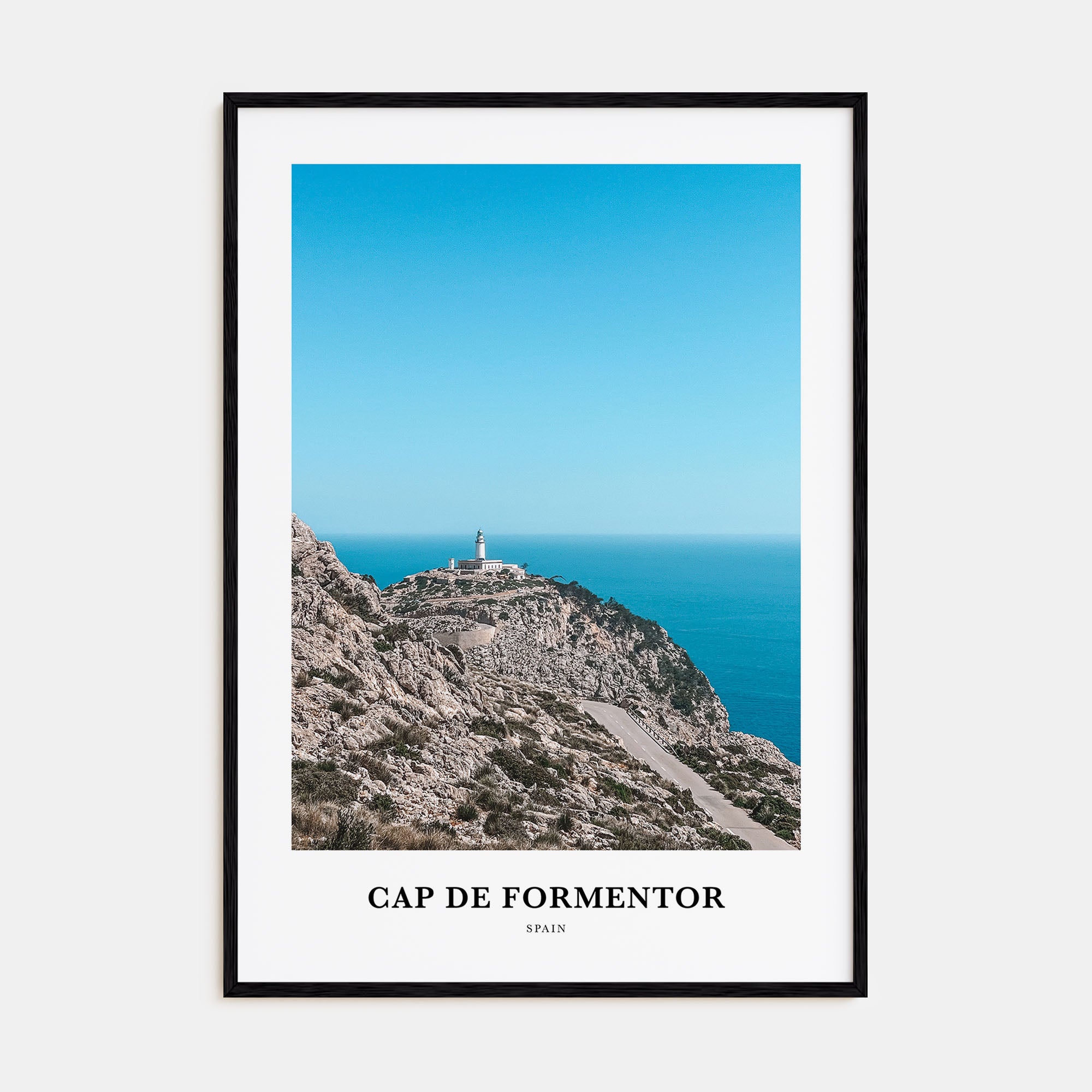 Cap de Formentor Portrait Color Poster