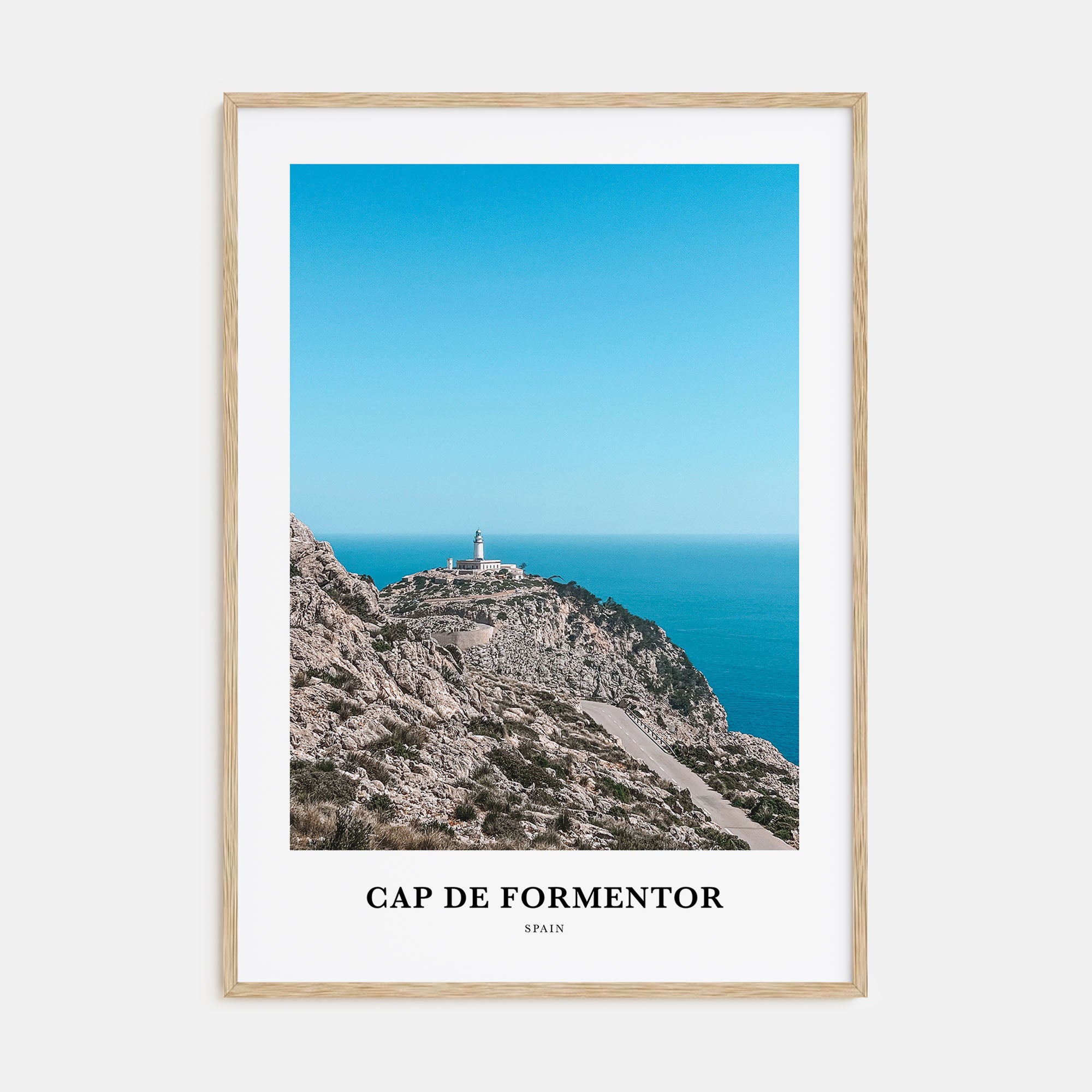 Cap de Formentor Portrait Color Poster