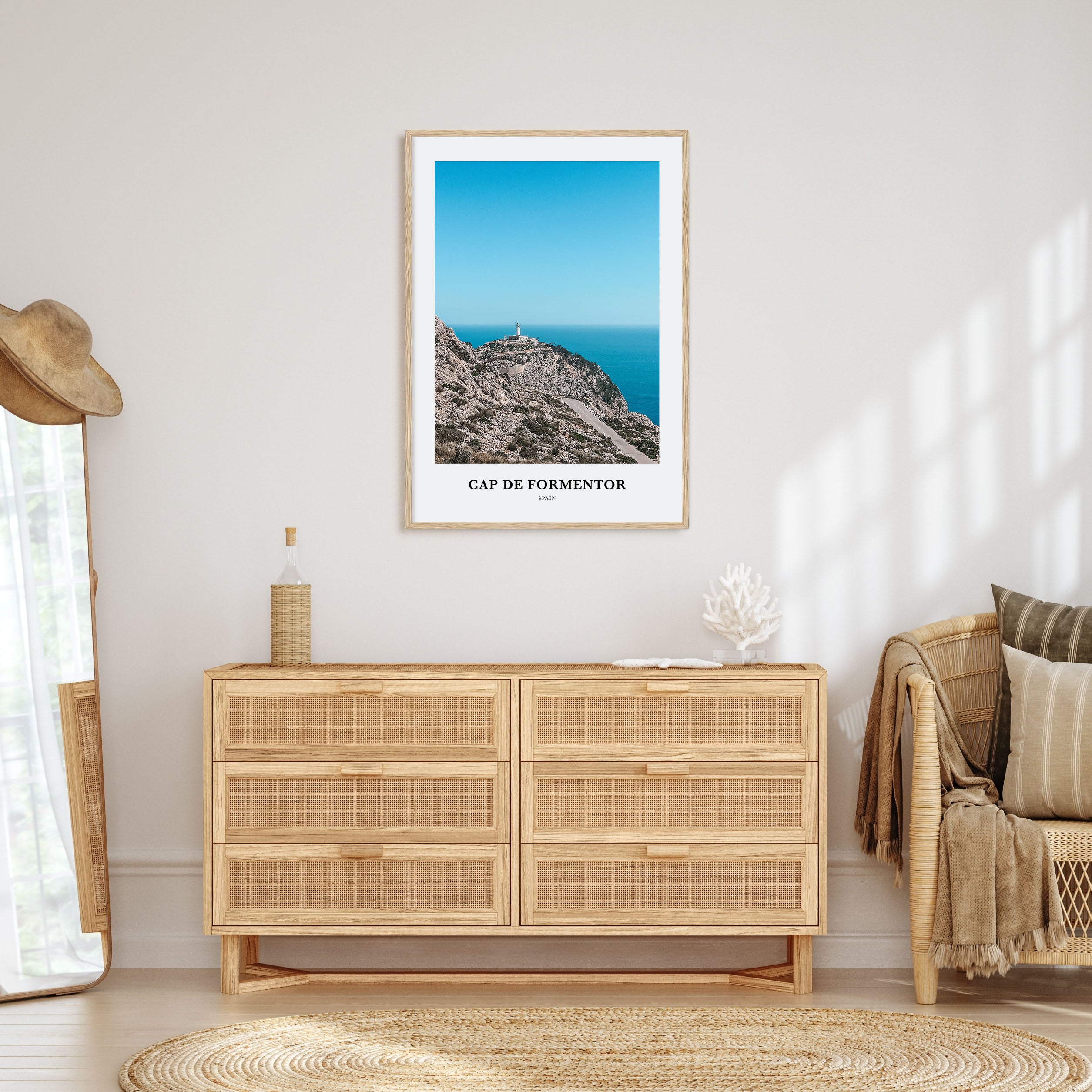 Cap de Formentor Portrait Color Poster