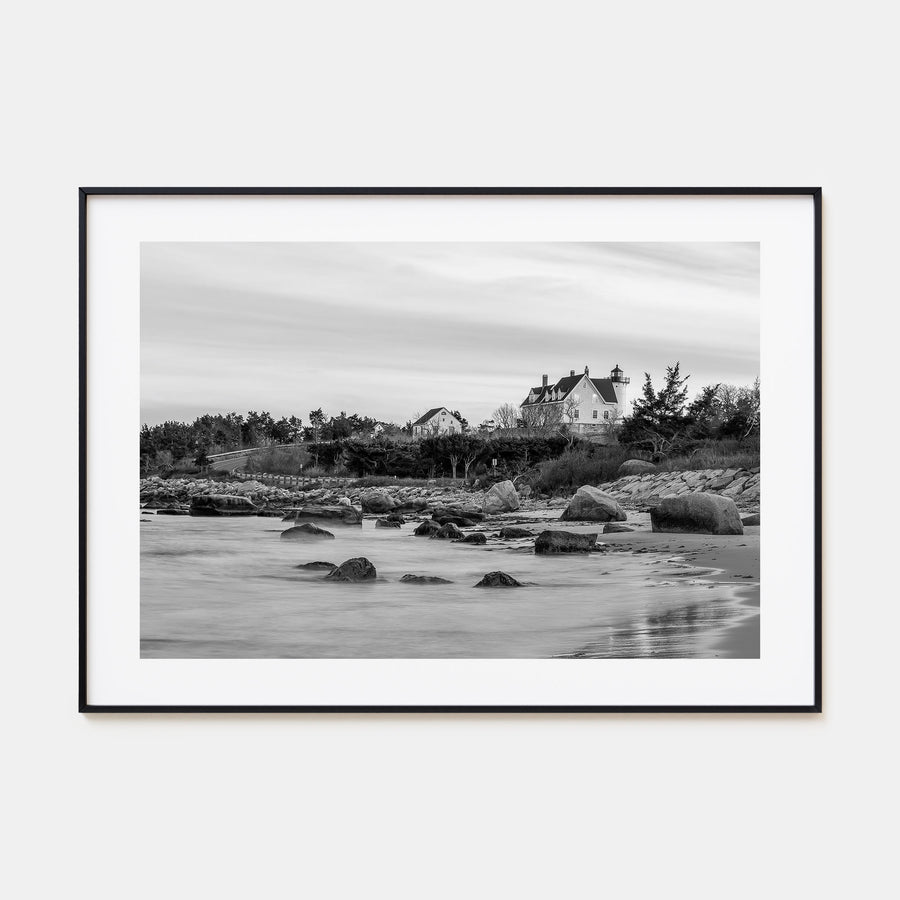 Cape Cod Landscape B&W Poster