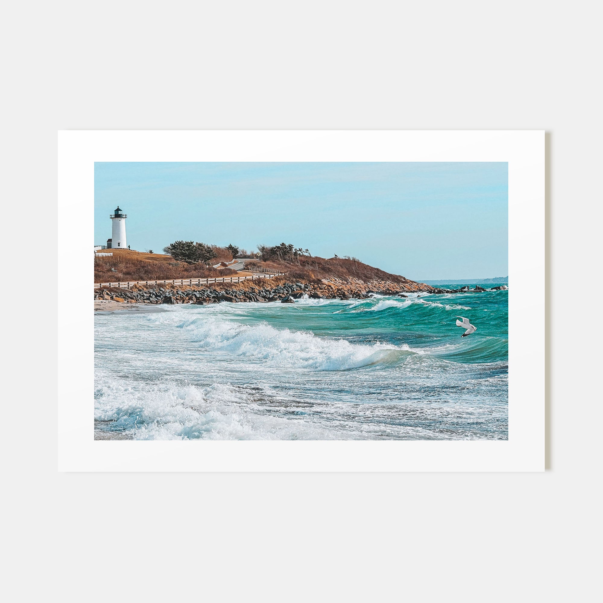 Cape Cod Landscape Color Poster
