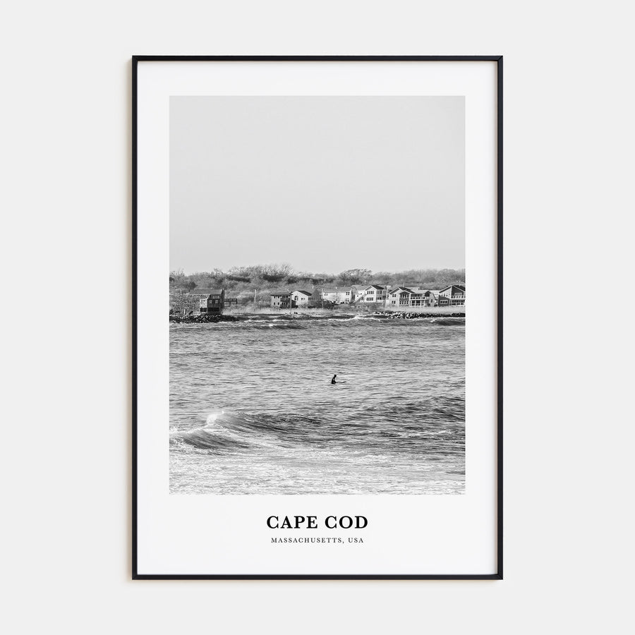 Cape Cod Portrait B&W No 1 Poster
