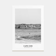 Cape Cod Portrait B&W No 1 Poster