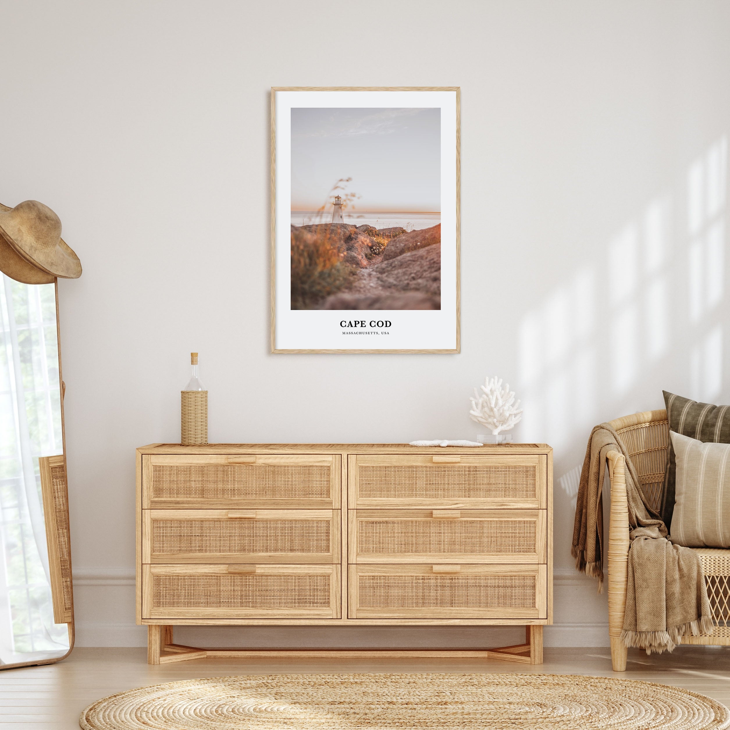 Cape Cod Portrait Color No 1 Poster