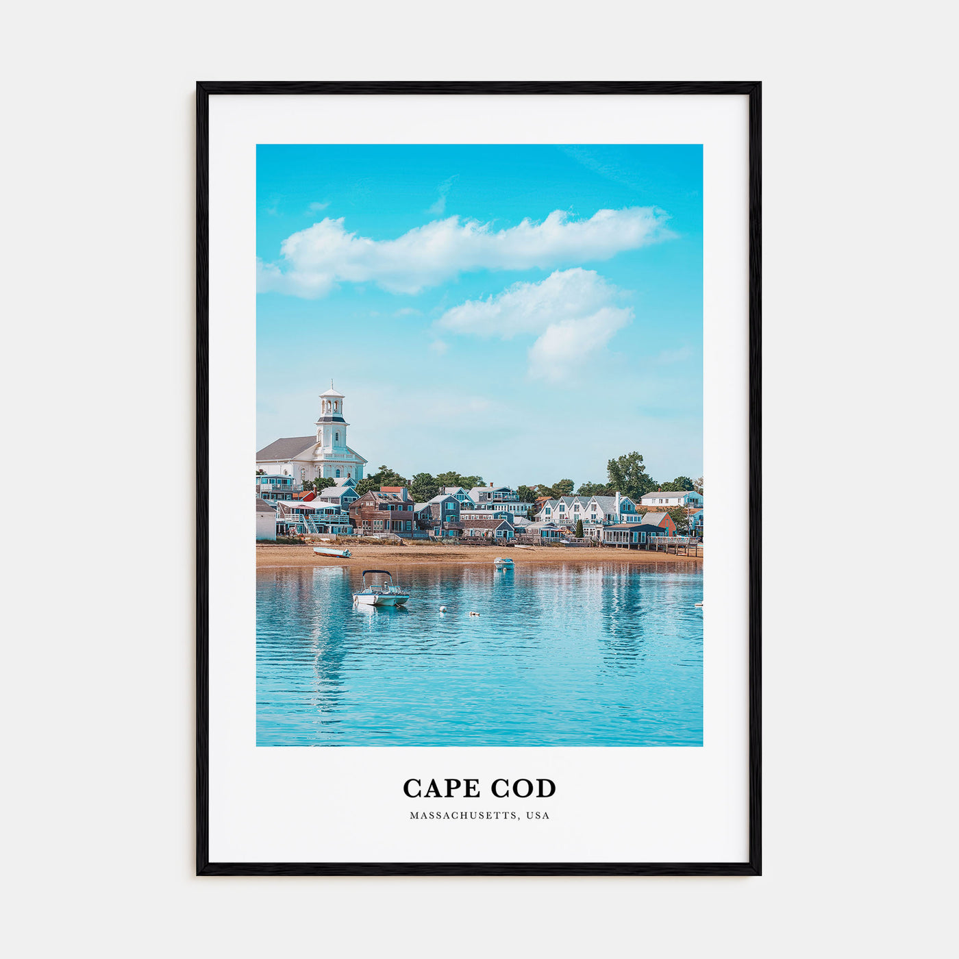 Cape Cod Portrait Color No 2 Poster