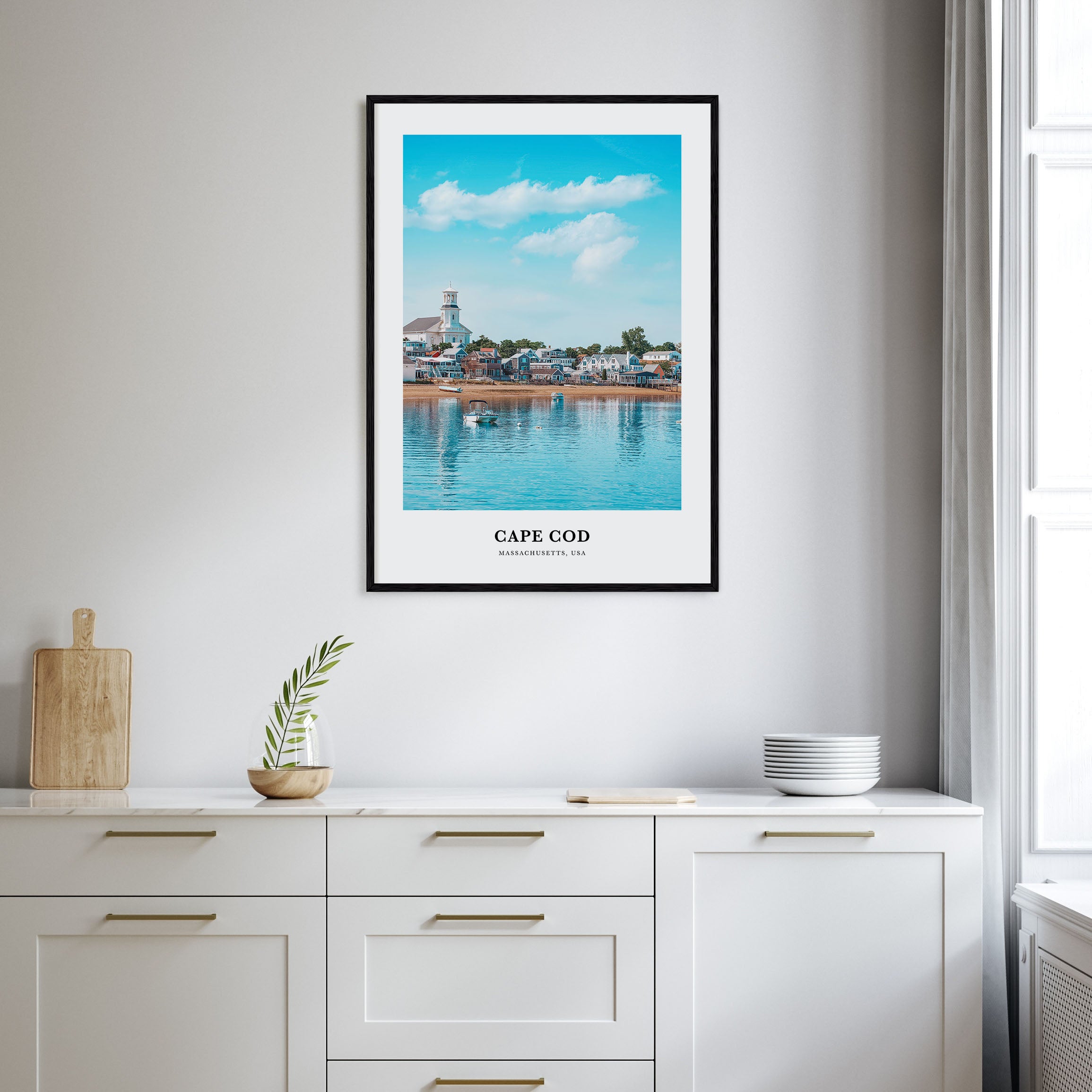 Cape Cod Portrait Color No 2 Poster
