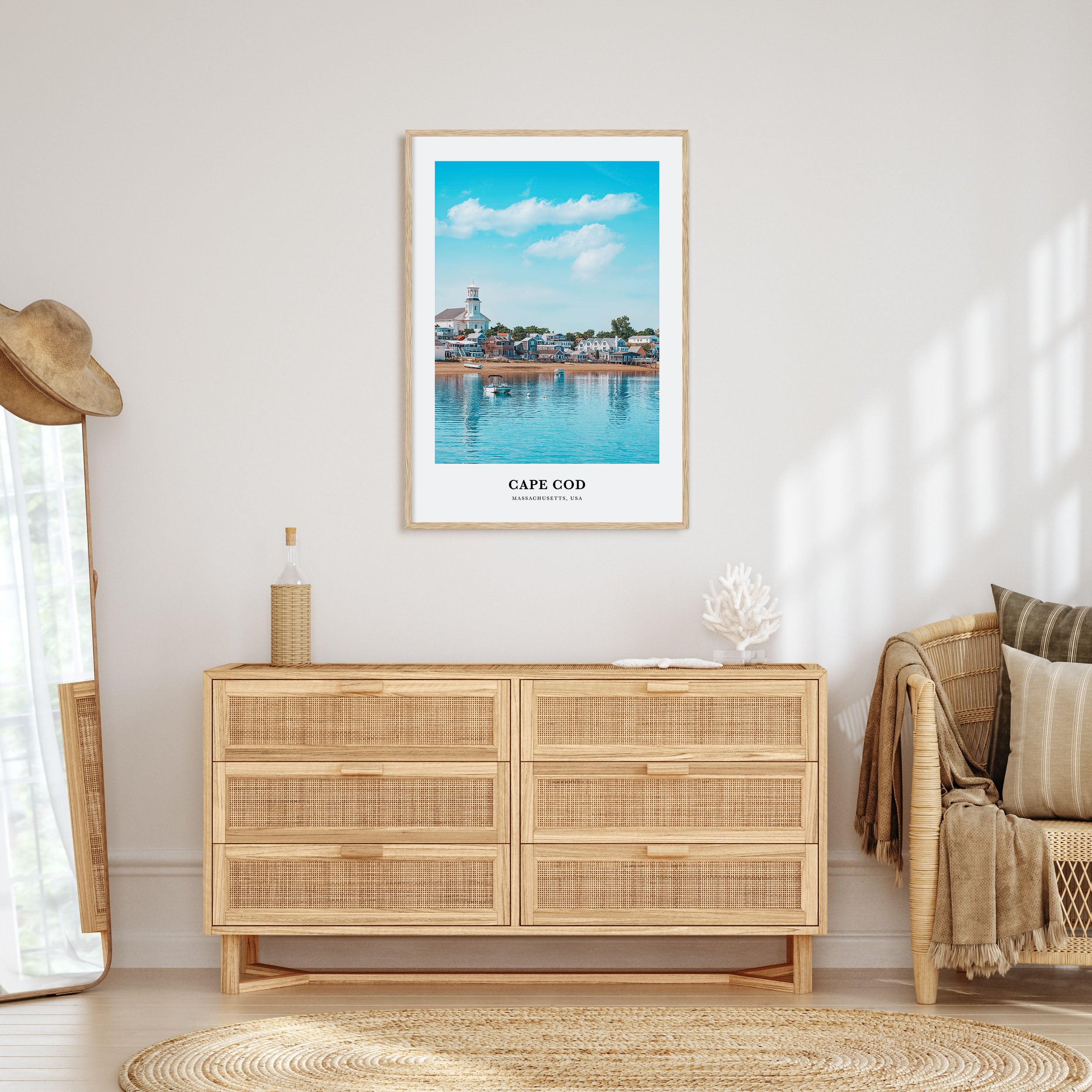 Cape Cod Portrait Color No 2 Poster