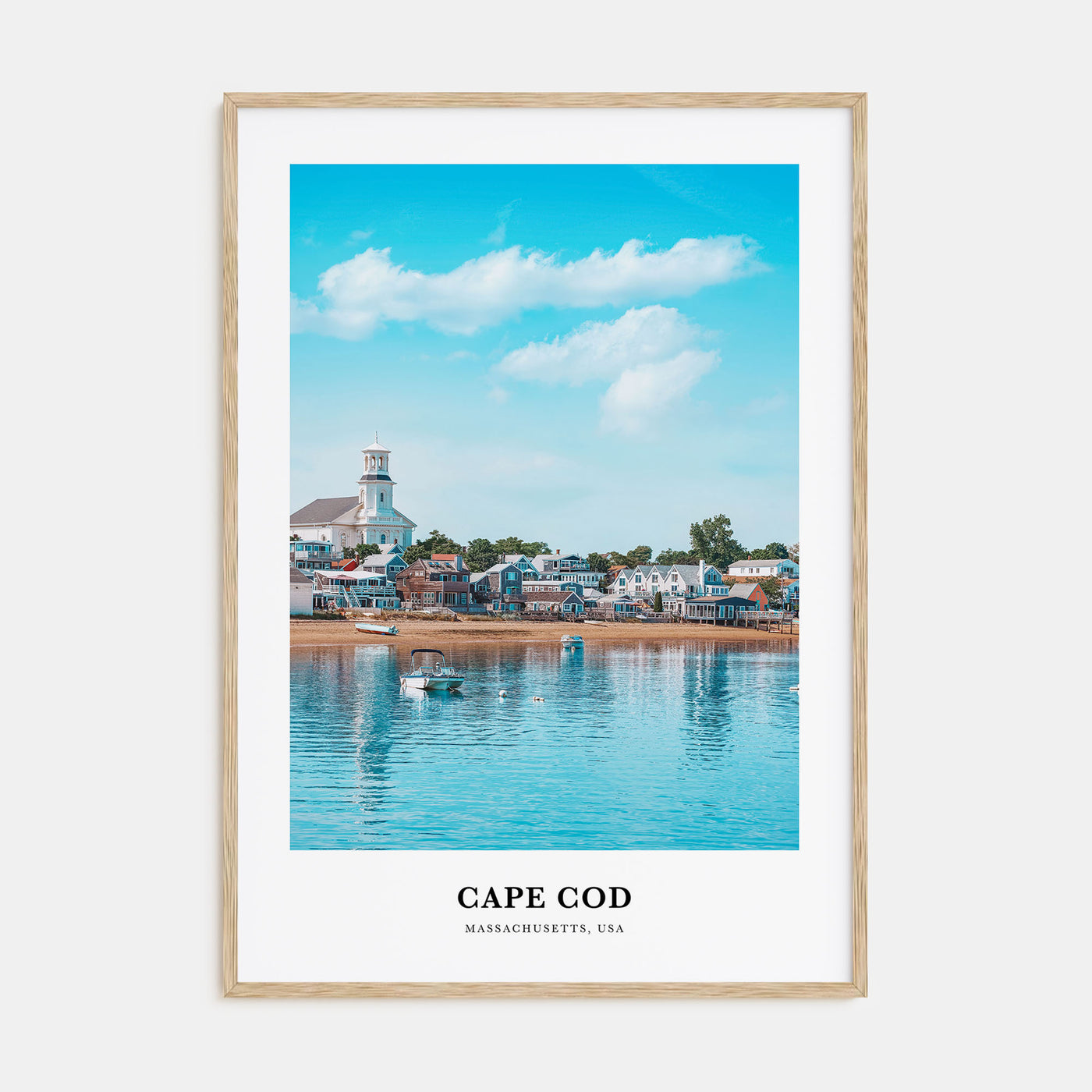 Cape Cod Portrait Color No 2 Poster