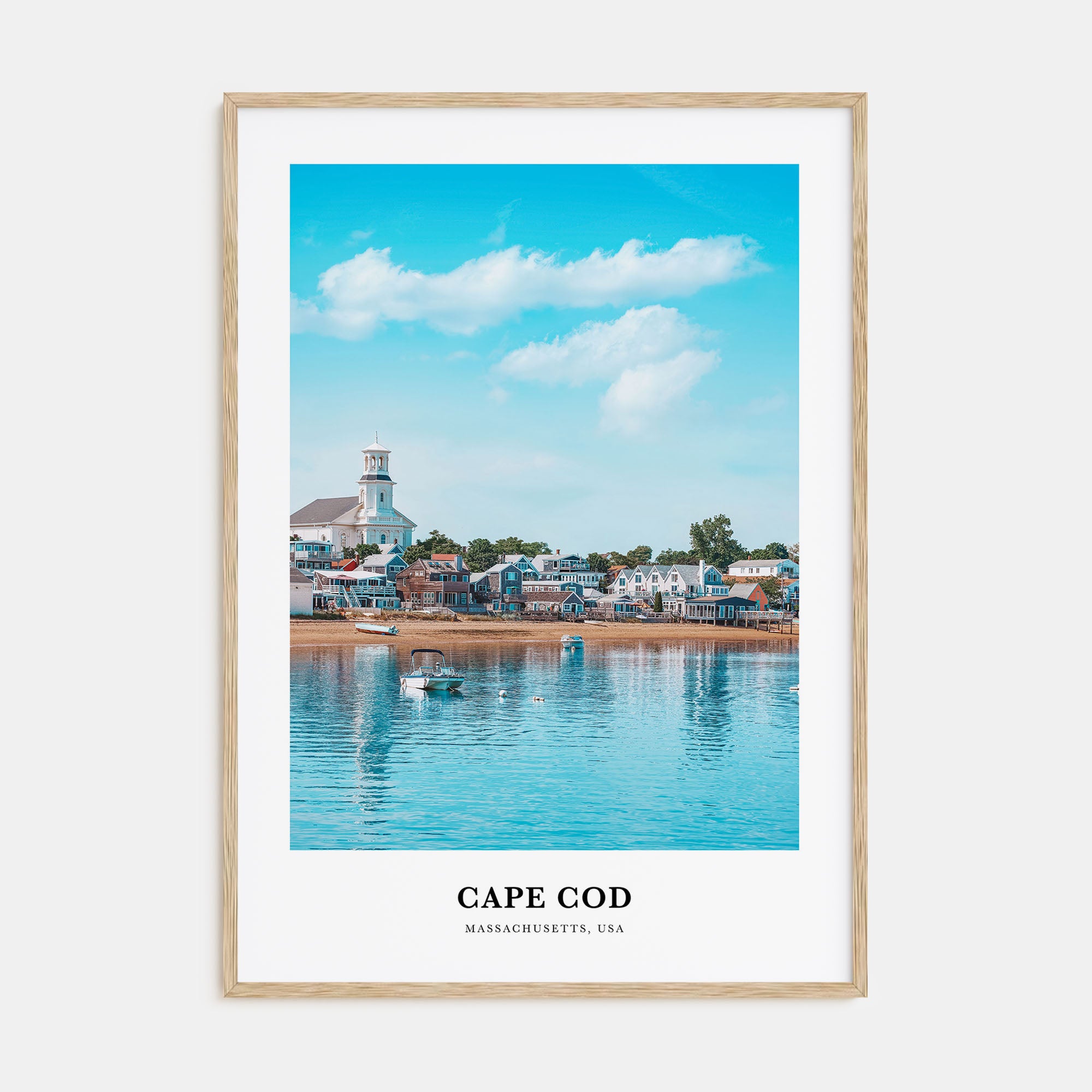 Cape Cod Portrait Color No 2 Poster